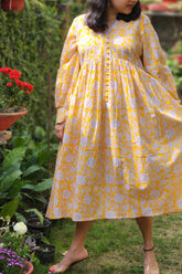 Sunflower Bloom Summer Dress